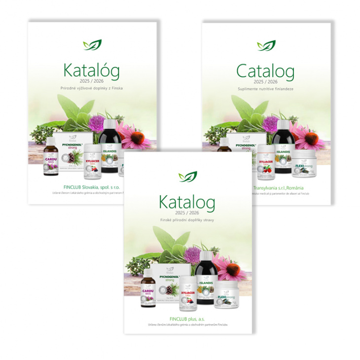 Katalóg výživových doplnkov 2025/2026