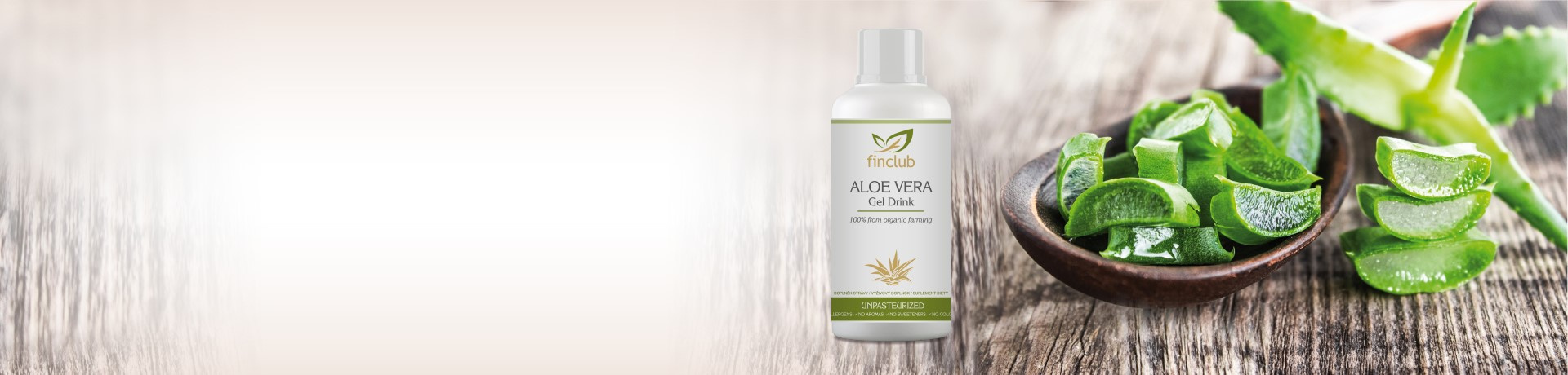 <b> Inovovaný Aloe Vera gel drink </b>